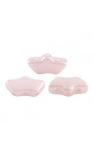 Les perles par Puca® Delos beads Light rose opal luster 71200/14400